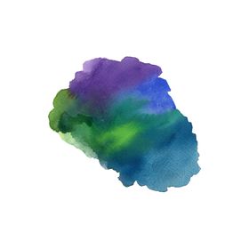 彩墨手绘