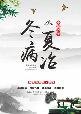 中医养生海报文化文化药画册