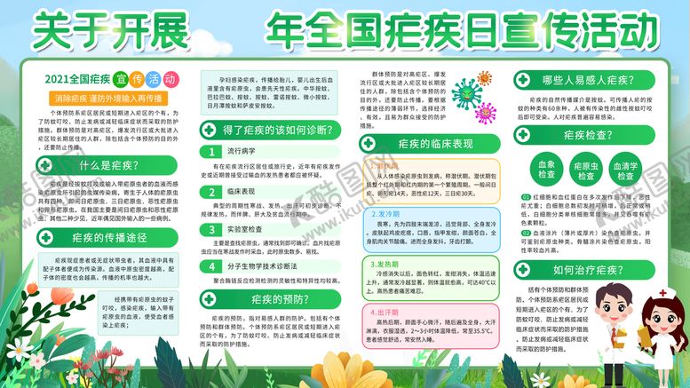 编号：89560710021933433168【酷图网】源文件下载-全国疟疾日