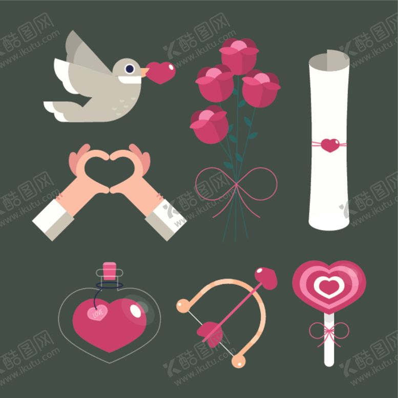 编号：48410109210226463452【酷图网】源文件下载-情人节素材