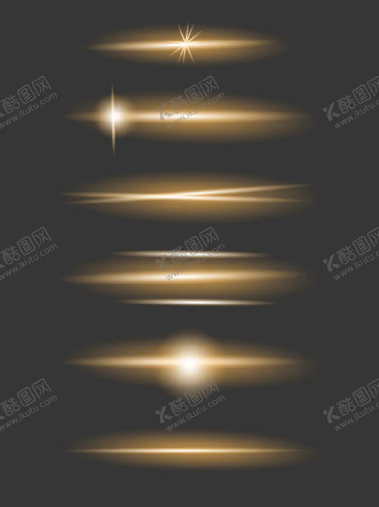 编号：54096809191034474586【酷图网】源文件下载-金色光效星光