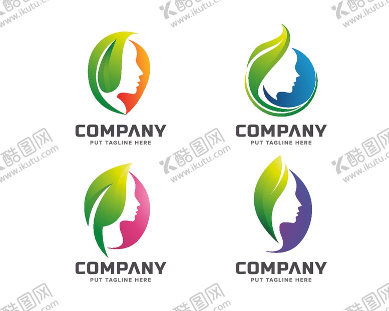 编号：28600506281008509597【酷图网】源文件下载-女性logo