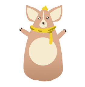 狐狸元素插画