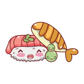 卡通日本寿司