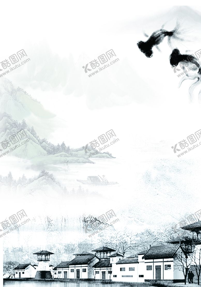 编号：52847610111412163717【酷图网】源文件下载-水墨画