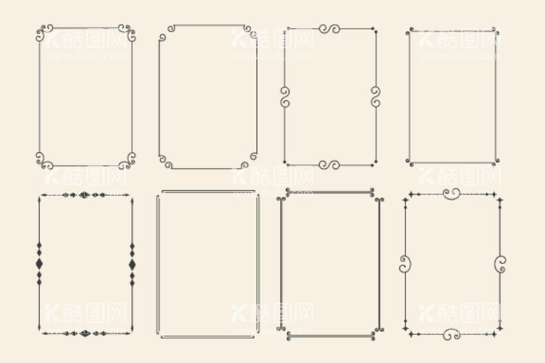 编号：36283512080545073583【酷图网】源文件下载-欧式边框