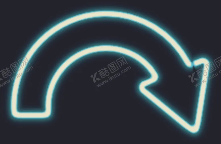 编号：14252706260701478994【酷图网】源文件下载-霓虹灯箭头