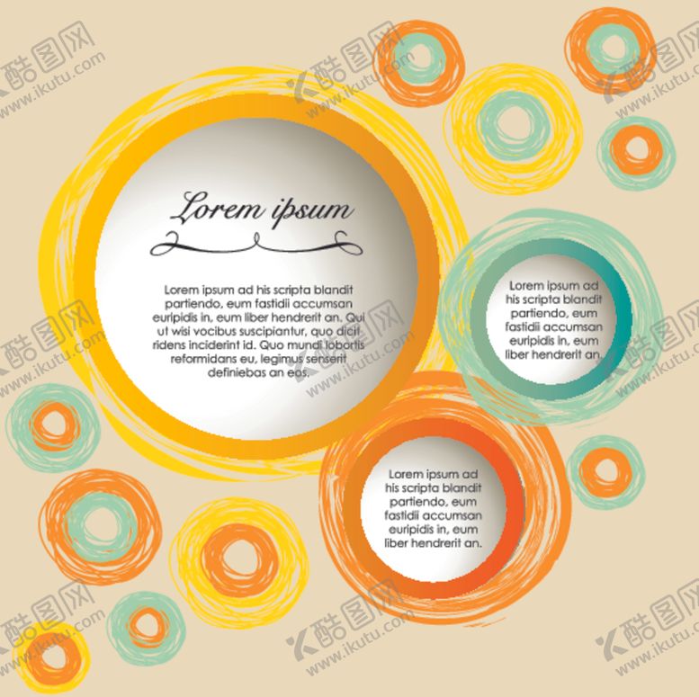 编号：96671209240735594232【酷图网】源文件下载-圆圈创意背景eps