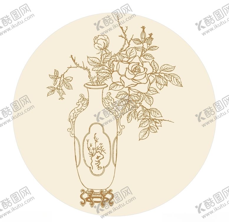 编号：78205110220023203507【酷图网】源文件下载-花开富贵