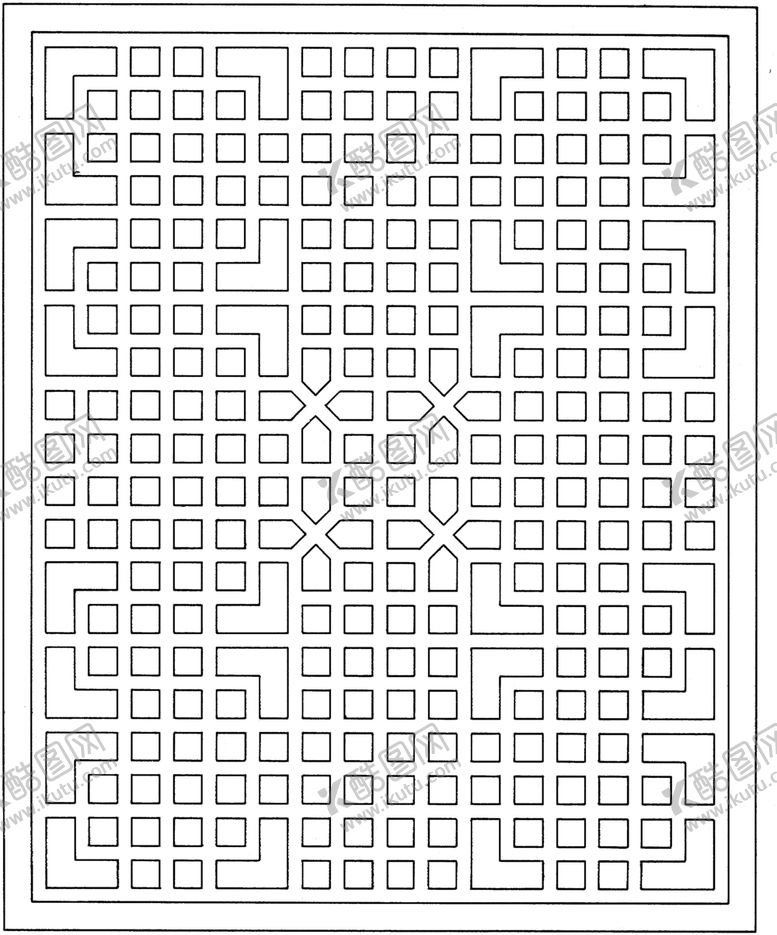 编号：28946105110706543445【酷图网】源文件下载-镂空花图案