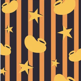 小清新卡通花纹背景