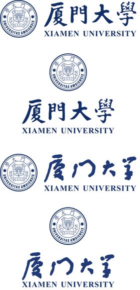 大学标志标识图标装饰素材