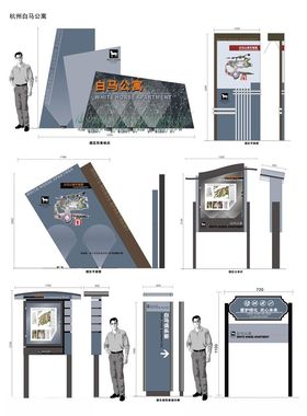 导视系统指示牌