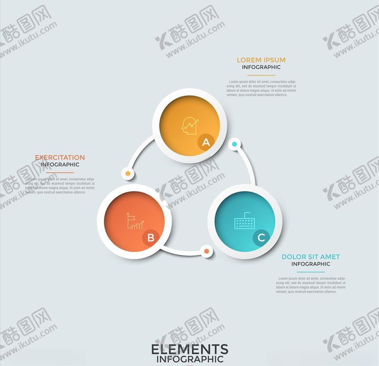 编号：99224309271102223473【酷图网】源文件下载-高端商务信息矢量图表