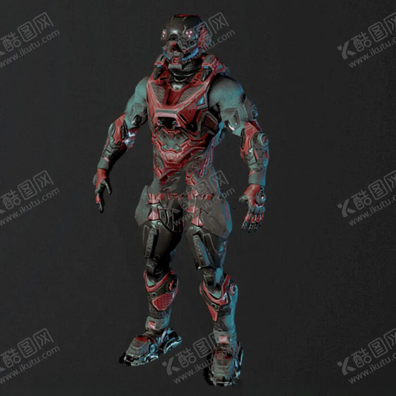 编号：18980802120355489685【酷图网】源文件下载-C4D模型机器人