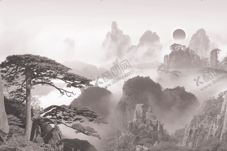 编号：93253105161746394365【酷图网】源文件下载-山水画