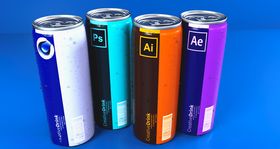 C4D设计渲染品牌饮料易拉罐