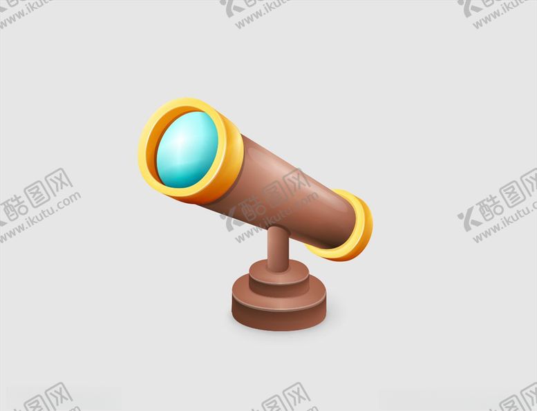 编号：15456410281631162398【酷图网】源文件下载-矢量望远镜