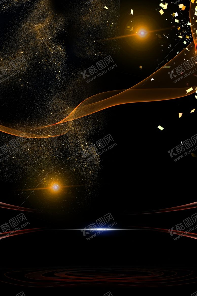 编号：53276309192339019197【酷图网】源文件下载-黑金背景