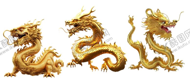编号：96166412210353054361【酷图网】源文件下载-金色龙
