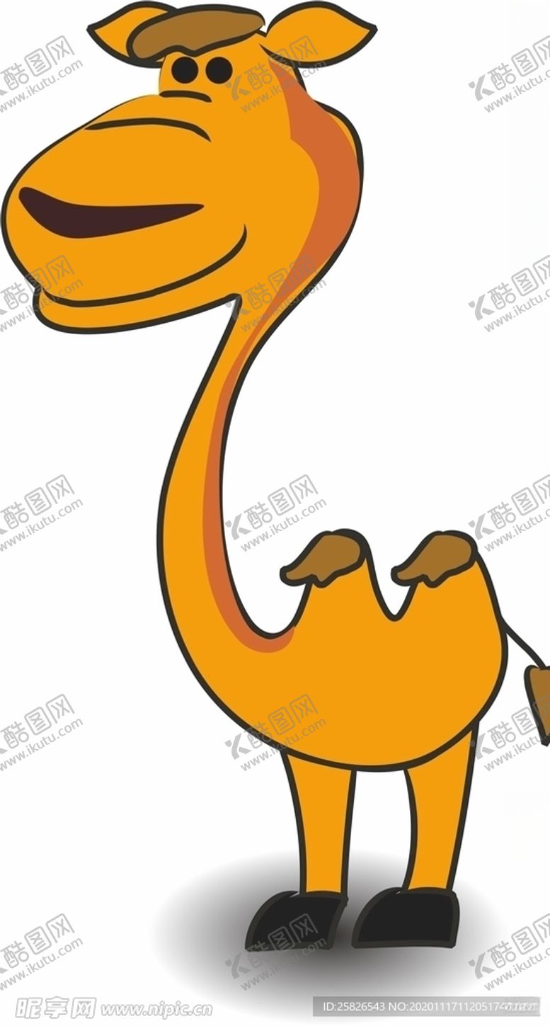 编号：99865404190603101028【酷图网】源文件下载-卡通骆驼