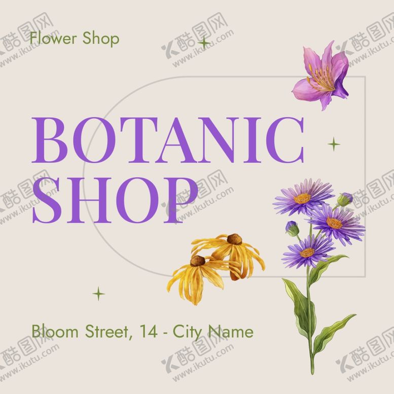 编号：96713906251827598904【酷图网】源文件下载-植物商店宣传图