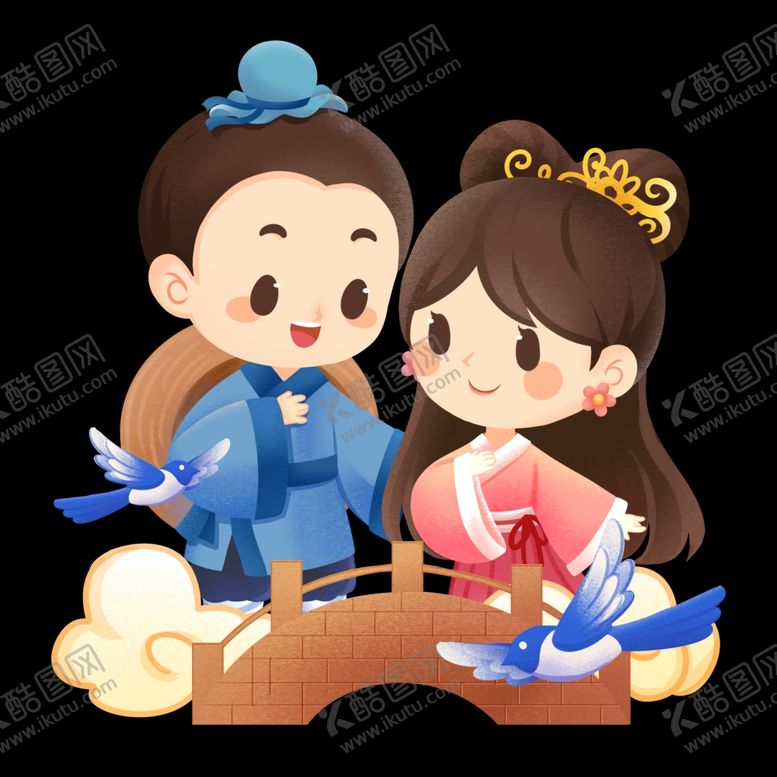 编号：27232302181514311288【酷图网】源文件下载-牛郎织女