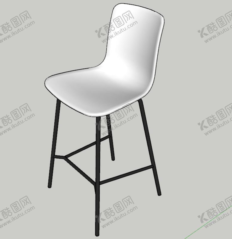 编号：97763110220822559514【酷图网】源文件下载-椅子 工装 模型 SU 效果图