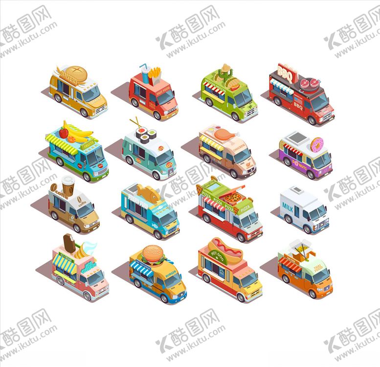 编号：55057110212313374833【酷图网】源文件下载-餐车