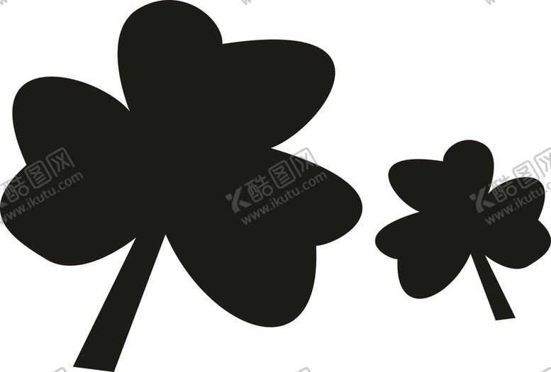 编号：69120211060546167375【酷图网】源文件下载-简笔 花朵 黑白 水墨