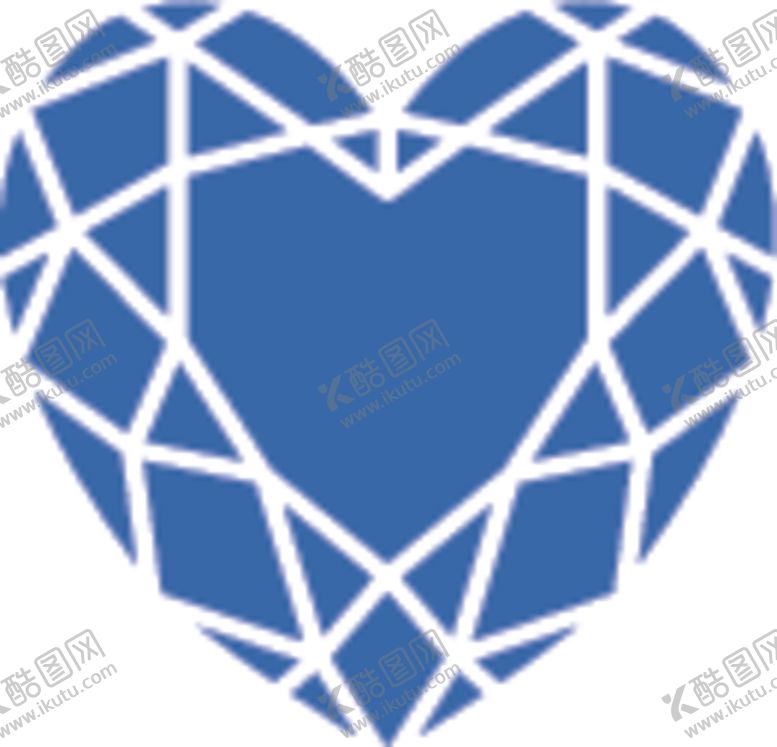 编号：27622609271517356799【酷图网】源文件下载-心形钻石
