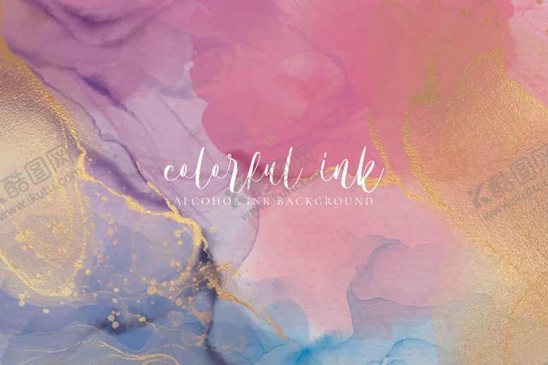 编号：80775910010959553064【酷图网】源文件下载-金色泼墨背景