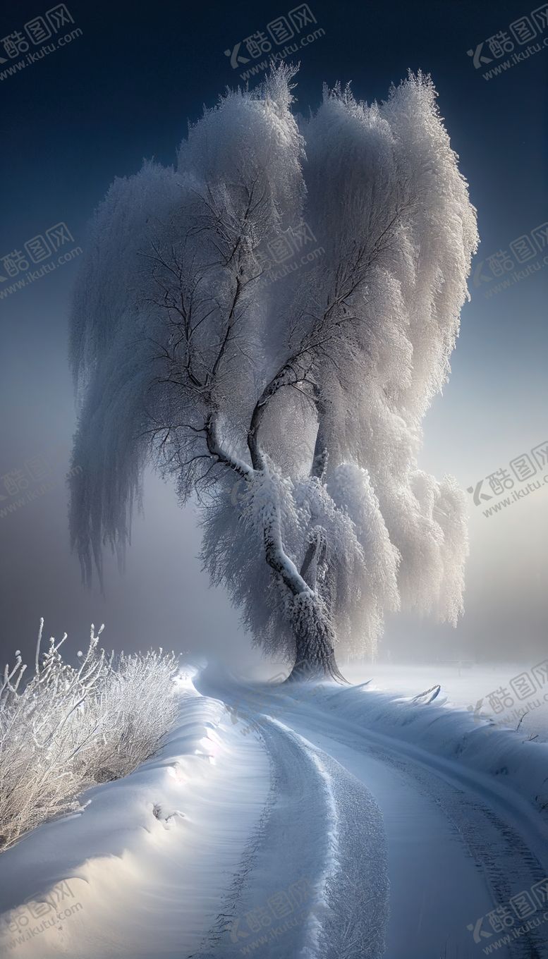 编号：87384501131030346956【酷图网】源文件下载-雾凇雪景