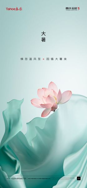 大暑海报