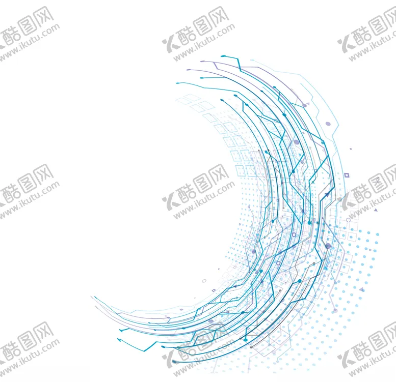 编号：95456304190821247171【酷图网】源文件下载-抽象科技蓝色背景