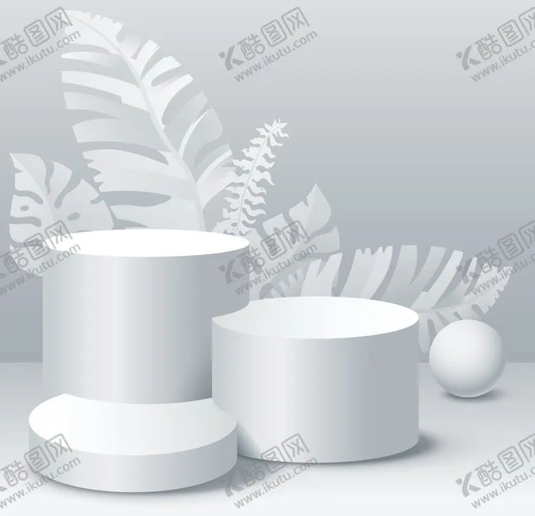 编号：92304109131334266894【酷图网】源文件下载-白色促销展台背景折扣夏日