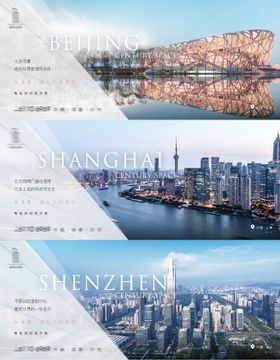 地产地标价值点系列海报