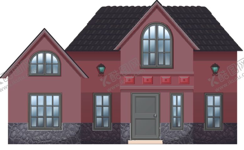 编号：54236009220621101063【酷图网】源文件下载-房子