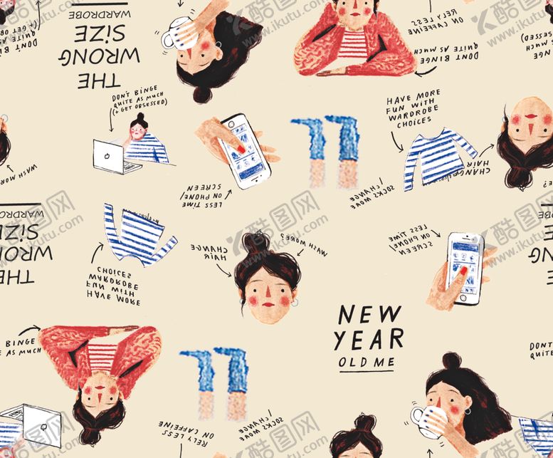 编号：32038207022237537102【酷图网】源文件下载-英文卡通小女孩
