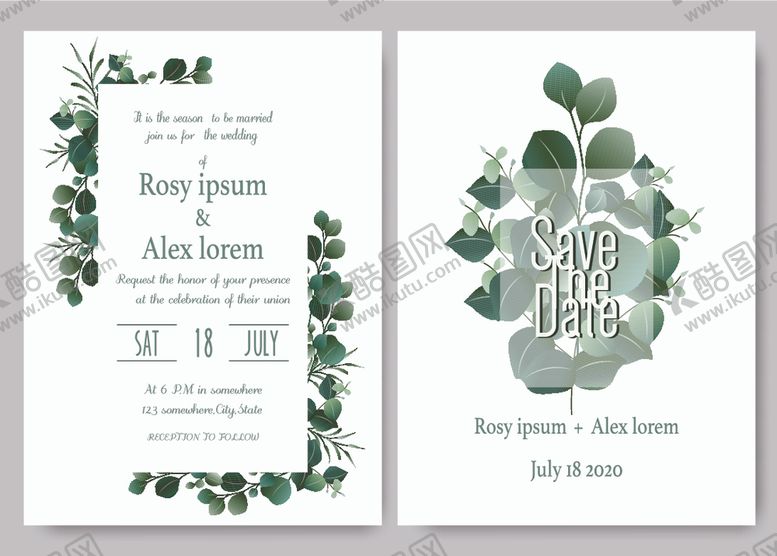 编号：11465710291031382857【酷图网】源文件下载-邀请卡