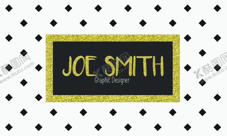 编号：14021309210806488547【酷图网】源文件下载-时尚名片