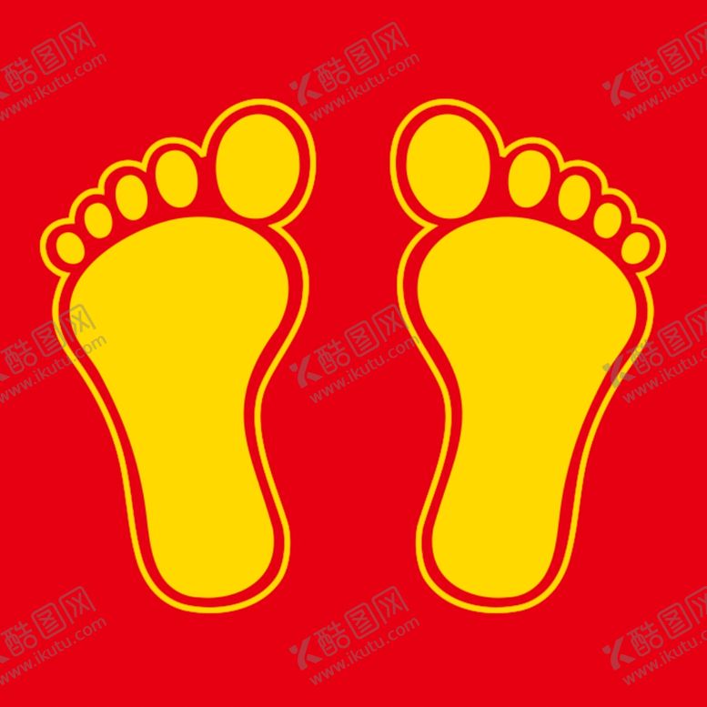 编号：66386810110608084104【酷图网】源文件下载-脚丫地贴