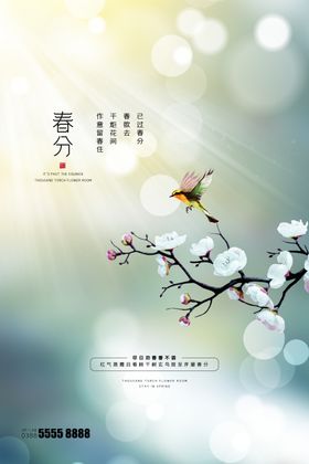 春分天地产海报素材海报