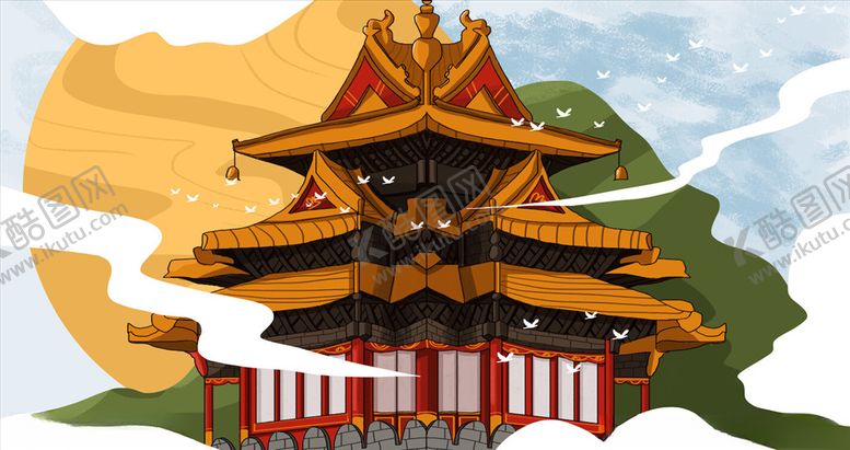 编号：87760505090636306424【酷图网】源文件下载-古风建筑
