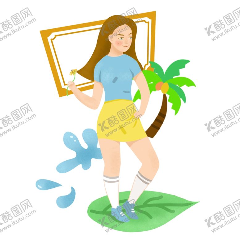 编号：22786606170405375180【酷图网】源文件下载-椰子树