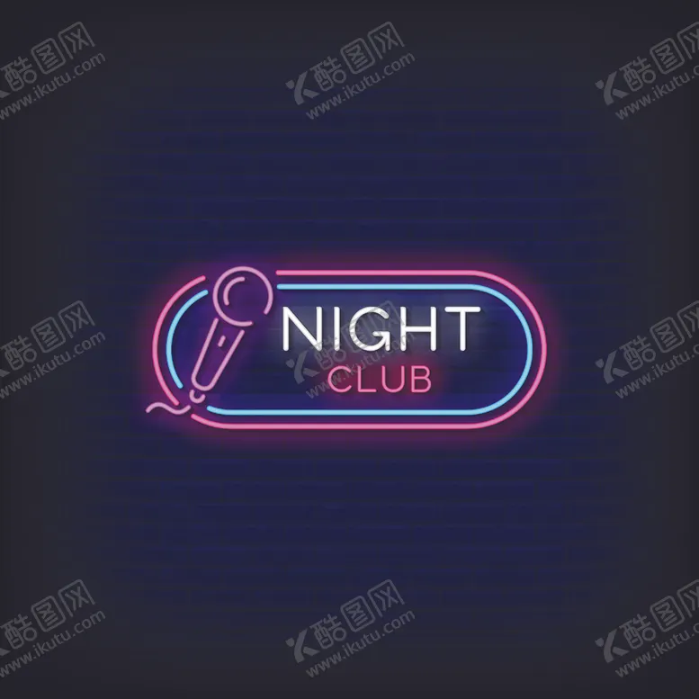 编号：41578503210356065009【酷图网】源文件下载-商业娱乐霓虹灯LOGO图片