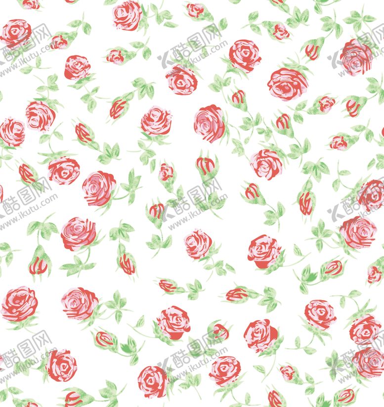 编号：52430103312105043439【酷图网】源文件下载-粉色花卉图案无缝背景