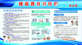 健康教育宣传栏展示