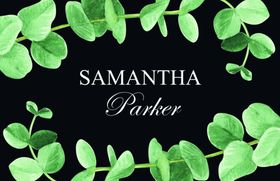 绿色叶子森系小清新