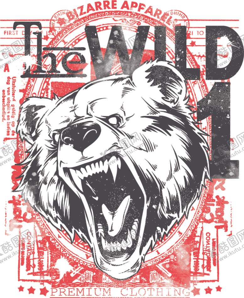 编号：98376410041954453059【酷图网】源文件下载-熊头